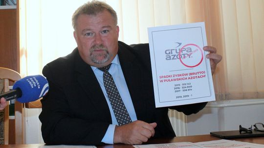 Będą rozmawiać o Azotach. Kto "topi" chemiczny zakład?