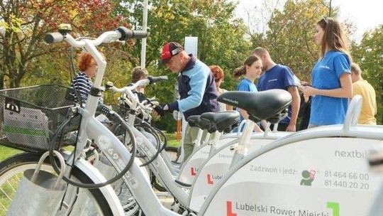 Będzie dwa razy więcej miejskich rowerów w Lublinie