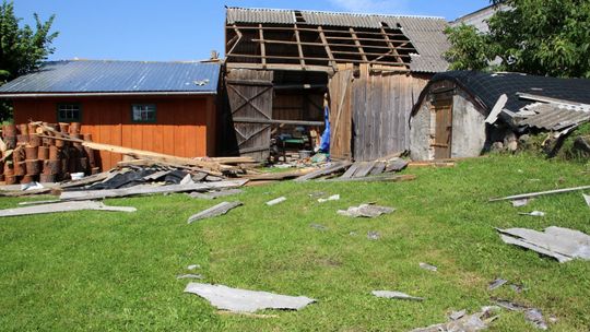 Będzie pomoc dla poszkodowanych w trakcie burz