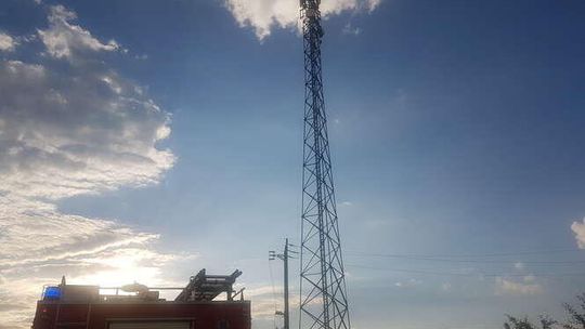 Bełżec: Wszedł na 52-metrowy maszt telefonii komórkowej