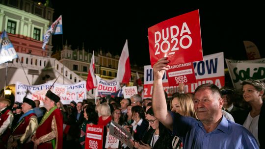 Bez kar po wiecu Andrzeja Dudy w Zamościu. Ani dla zwolenników prezydenta, ani dla wyborców Trzaskowskiego 