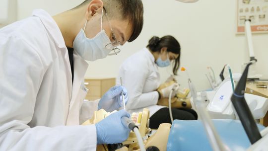 "Bez kontaktu z pacjentem się nie da". Kolejni studenci wracają do zajęć stacjonarnych
