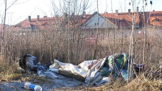 Bezdomni unikają schronisk. Dlaczego wolą zimować w krzakach?