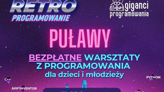 Bezpłatne zajęcia z kodowania. Zabiorą dzieci do cyfrowego świata sprzed 30 lat