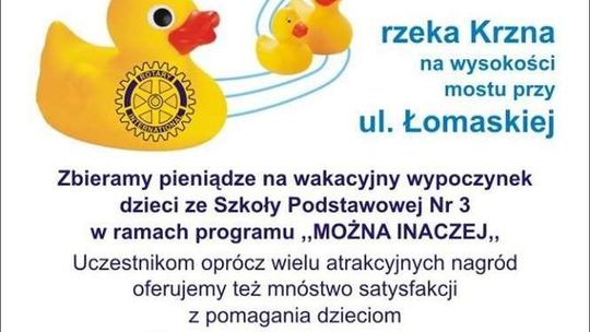 Biała Podlaska: Kaczki popłyną Krzną. Po raz pierwszy