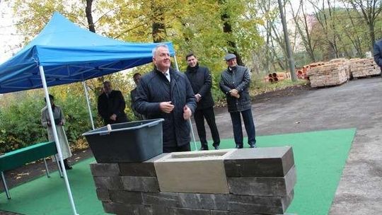 Biała Podlaska: Kamień pod Domowy Szpital wmurowany