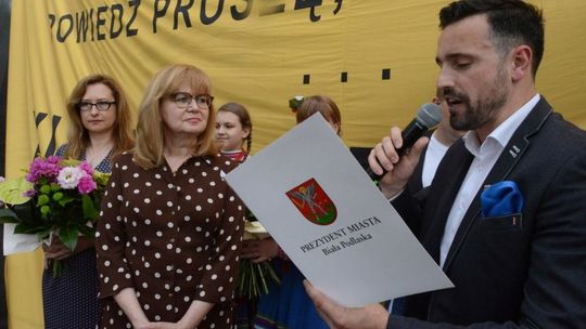 Biała Podlaska: Małgorzata Nikolska doceniona za działania na rzecz kultury miasta