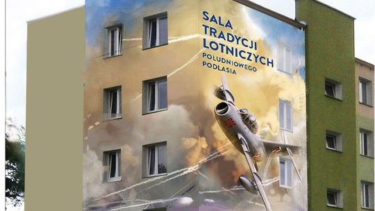 Biała Podlaska: Mural i obelisk. Lotnicy chcą przypomnieć o tradycjach 
