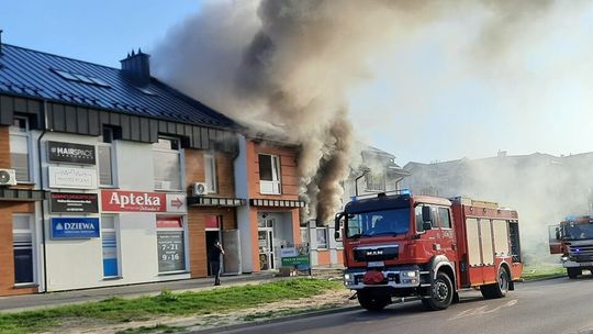 Biała Podlaska: Nad ranem wybuchł pożar 