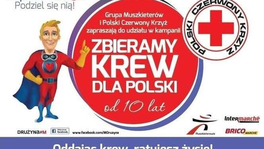 Biała Podlaska: Oddaj krew przed supermarketem