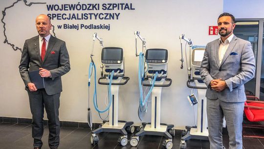Biała Podlaska: Respiratory od samorządu są już w szpitalu 