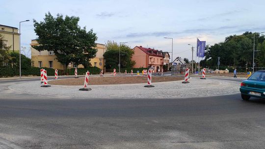 Biała Podlaska. Rondo przy Karuzeli już przejezdne 
