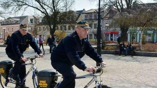 Biała Podlaska: Strażnicy miejscy wsiedli na rowery