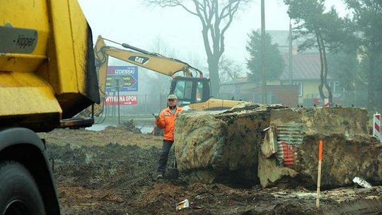 Biała Podlaska: Trwa przebudowa ul. Lubelskiej