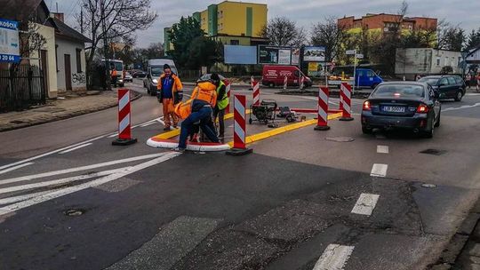 Biała Podlaska: Tymczasowe rondo już gotowe 