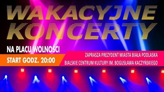 Biała Podlaska: Wakacyjne koncerty wracają. Kto wyjdzie na scenę?