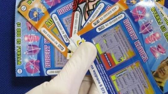 Biała Podlaska. Zdrapkowy złodziej chciał spróbować szczęścia prawie 400 razy 