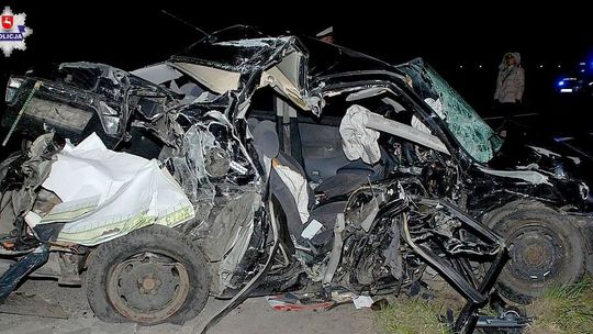 Biała: Tragiczny wypadek na DK19. Zginął 29-latek [zdjęcia]