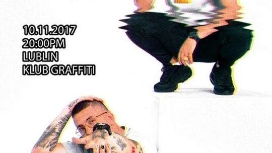 Białas i Lanek w klubie Graffiti