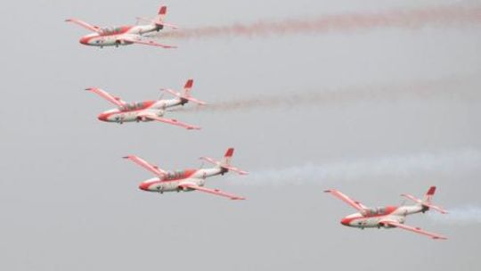 Biało Czerwone Iskry, Żelazny na Zamojskim Pikniku Lotniczym