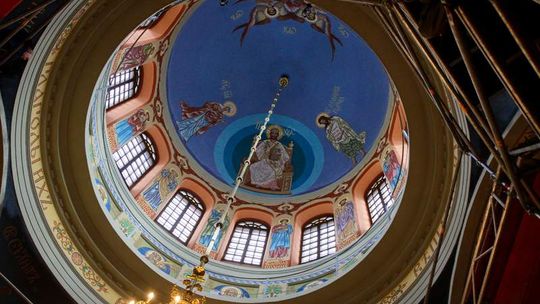 Białystok: Zobacz piękne freski w cerkwi św. Mikołaja (zdjęcia)