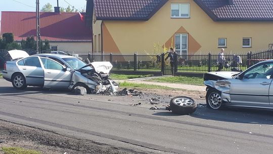 Biardy: Pięć osób w szpitalu po wypadku czterech samochodów