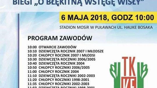 Biegi "O Błękitną Wstęgę Wisły" w Puławach. Trwają zapisy