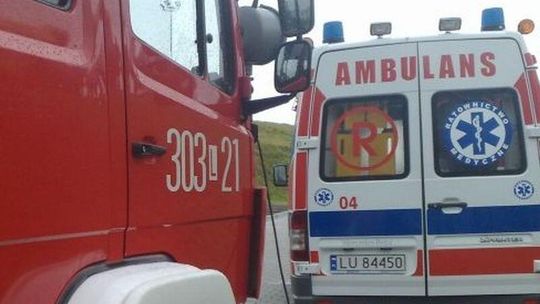 Bielany (pow. bialski). Octavia dachowała po zderzeniu z sarną