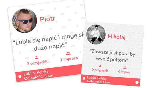 Bimber. Szukasz kompana do picia? Ta aplikacja go znajdzie