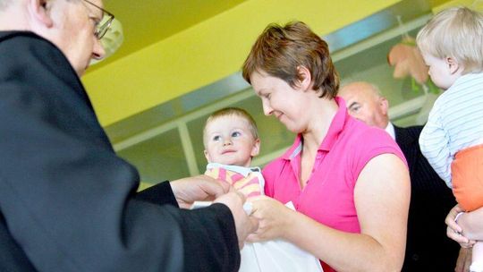 Biskup Mariusz Leszczyński przyjmował gości na imieniny