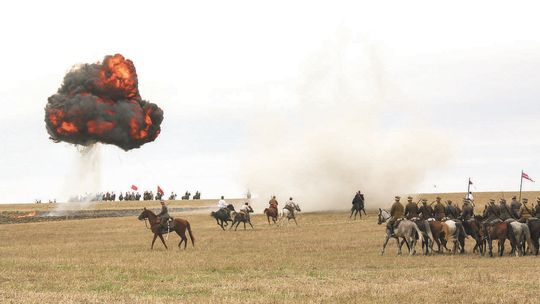 Bitwa pod Komarowem. Ostatnie wielkie starcie kawalerii [zdjęcia]