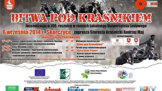 Bitwa pod Kraśnikiem. Inscenizacja 100 lat po bitwie
