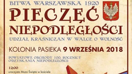 "Bitwa warszawska 1920. Pieczęć niepodległości". Inscenizacja pod Kraśnikiem