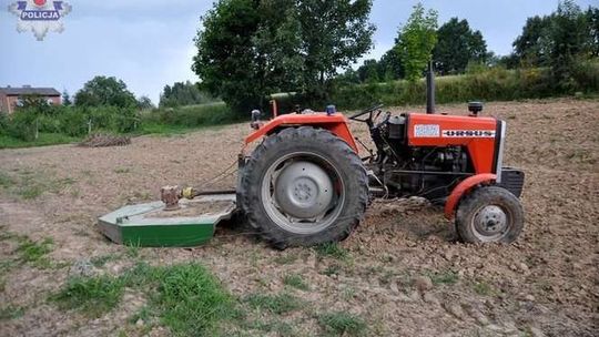 Blinów Drugi: Wypadek na polu. Ciągnik przejechał rolnika