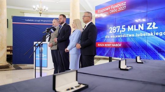 Blisko 287,5 mln zł na drogi w woj. lubelskim. Ruszył nabór wniosków