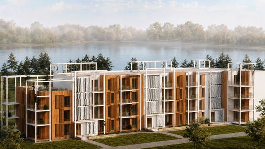 Blok mieszkalny nad zalewem? Projekt lubelskich studentek