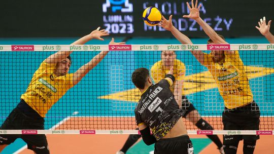 Bogdanka LUK Lublin zafundowała liderowi pierwszą porażkę w sezonie [zdjęcia]