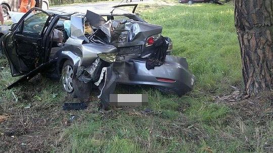 Bogdanka, Świerszczów. Wypadki na drogach pow. łęczyńskiego