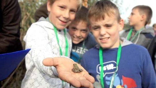 Bogdanka wybudowała ścieżkę ekologiczną w Nadrybiu. Zwiedzały ją dzieci  (zdjęcia)