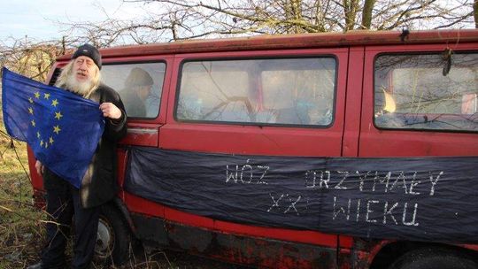 Bogusław Topyłło spędził cztery zimy w busie