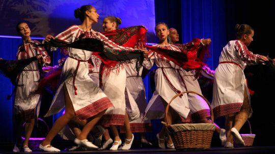Bojarka dla Puław. Artyści z Ukrainy wystąpili w Domu Chemika [zdjęcia]