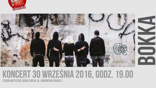 Bokka: koncert w Radiu Lublin