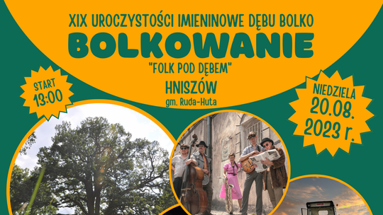 Bolkowanie w Hniszowie. "Folk pod Dębem"