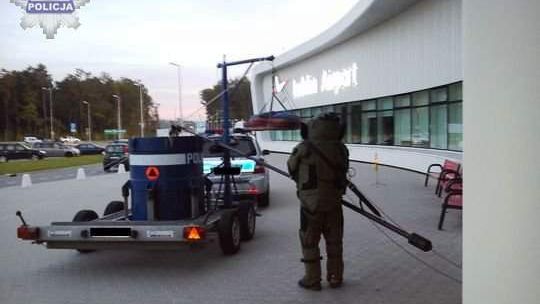 Bomba na lotnisku? To tylko ćwiczenia