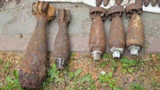 Bomby lotnicze i granaty u 52-letniego \"pasjonata\"