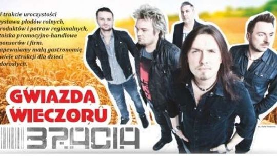 Bracia na Dożynkach w Lubartowie