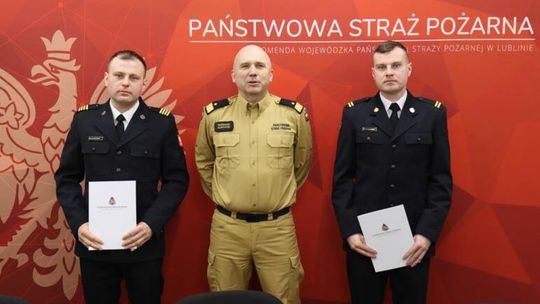 Bracia strażacy uratowali życie dziecku