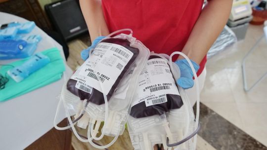 Brakuje jednej grupy krwi