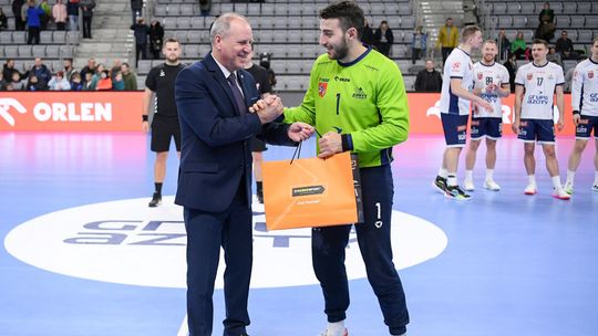 Bramkarz Azotów Puławy graczem listopada w Orlen Superlidze!