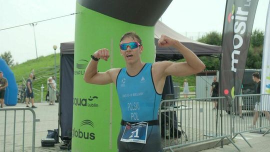 Brawo Mateusz Polski. To on wygrał 3. Lubelski Duathlon im. Jerzego Hillera